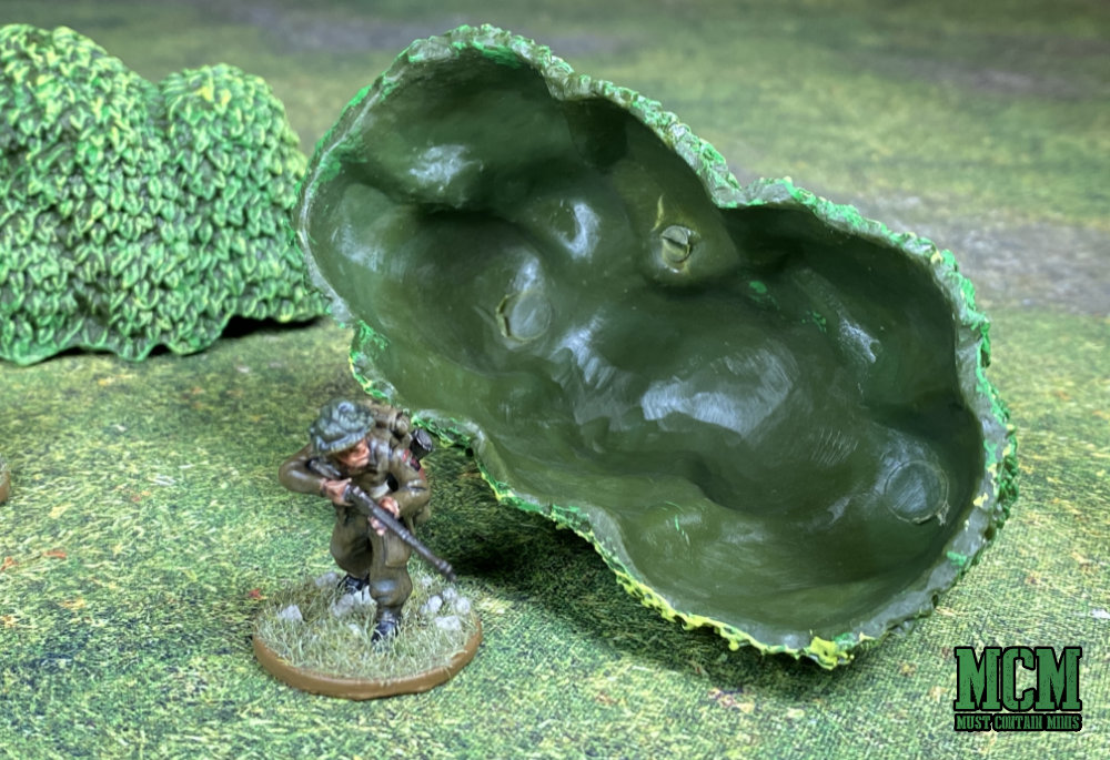 Hide things under this wargame and RPG terrain and reveal what is there as you play.