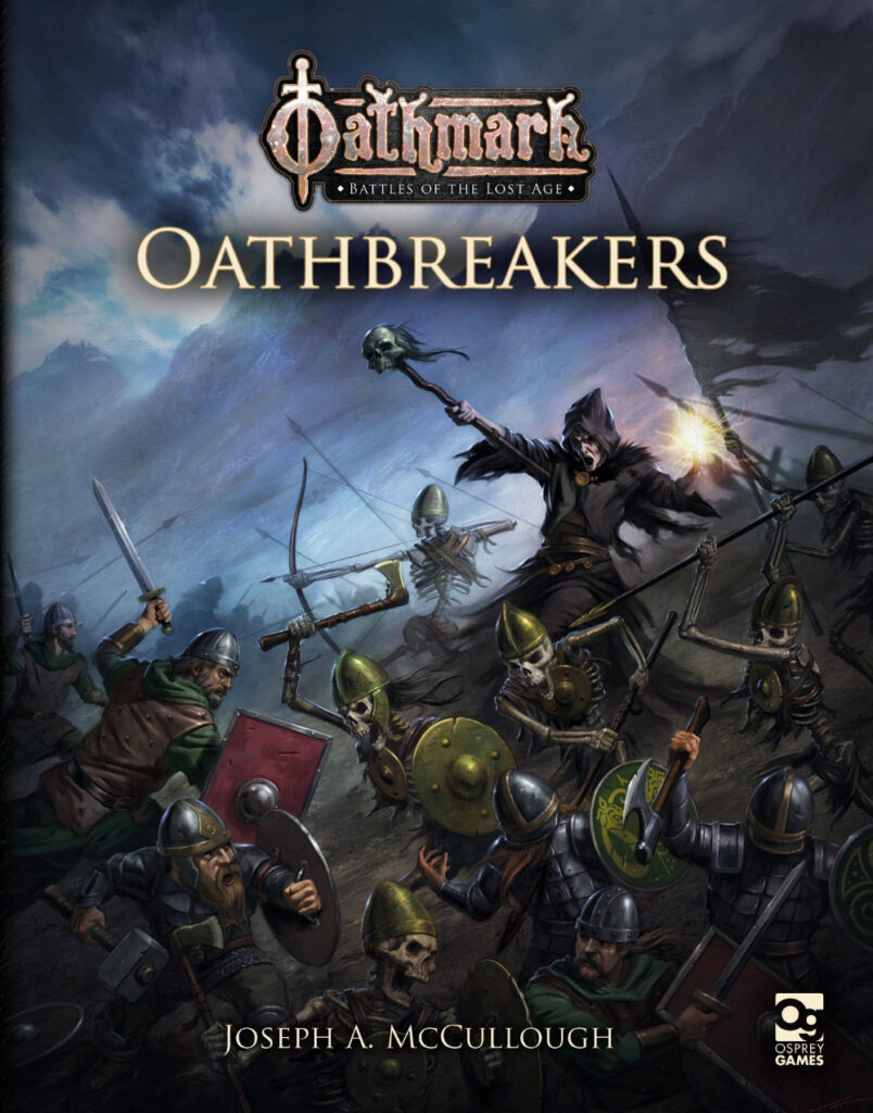 Oathmark Oathbreakers Cover art - undead armies in Oathmark