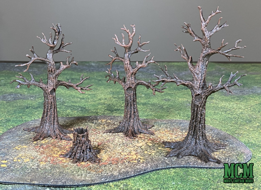 Barren forest wargaming terrain 28mm to 40mm 