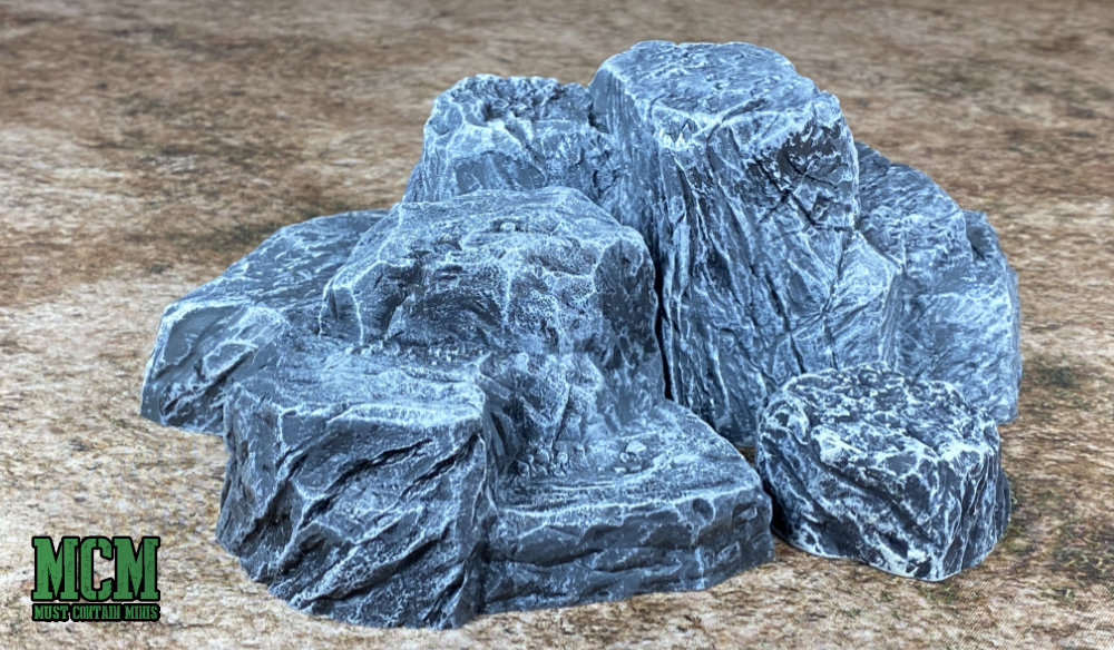Monster Scenery: Rock Hills - three pieces combined to make one hill