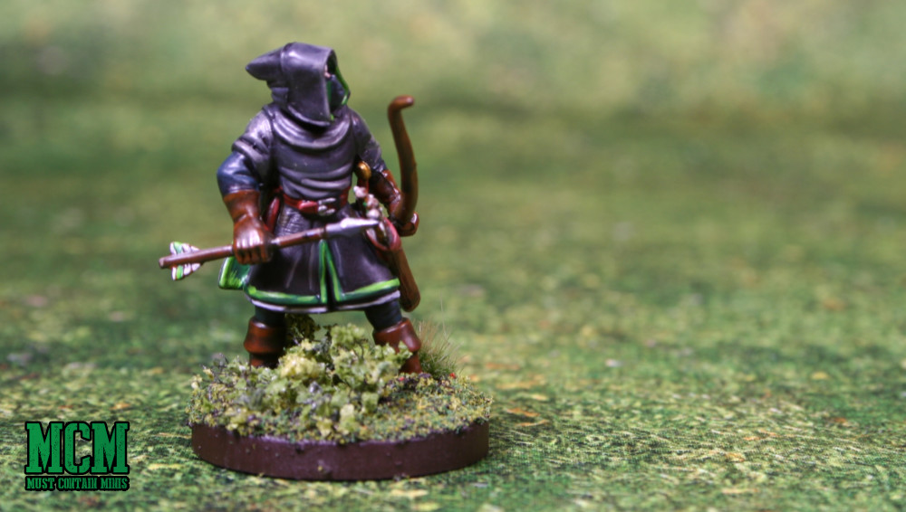 28mm miniature Elf Ranger by North Star Military Figures and Osprey Games.