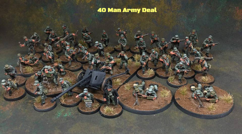 Gaddis Gaming German army - 28mm miniatures 