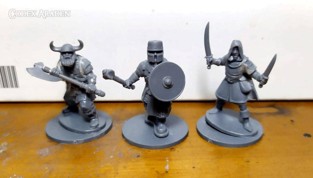 Frostgrave Knights Kitbashing