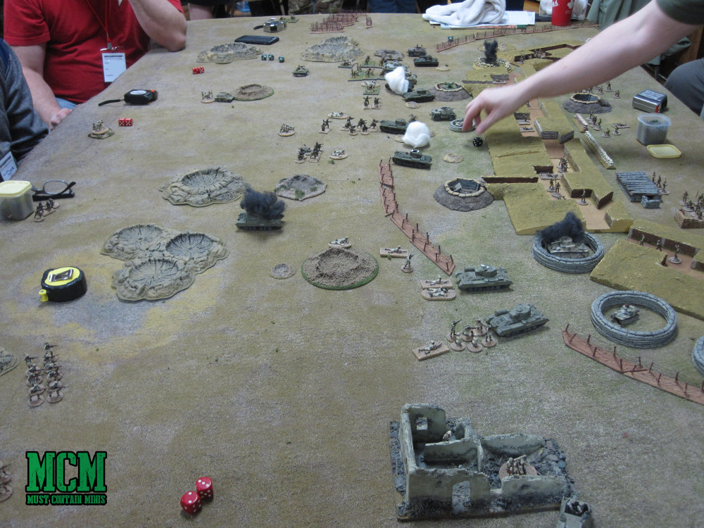 WW2 at a Miniature wargaming convention in Hamilton Ontario Canada - Broadsword 8