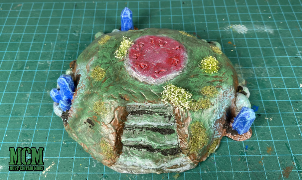 28 mm Terrain review - summoning mound - magical ruins 