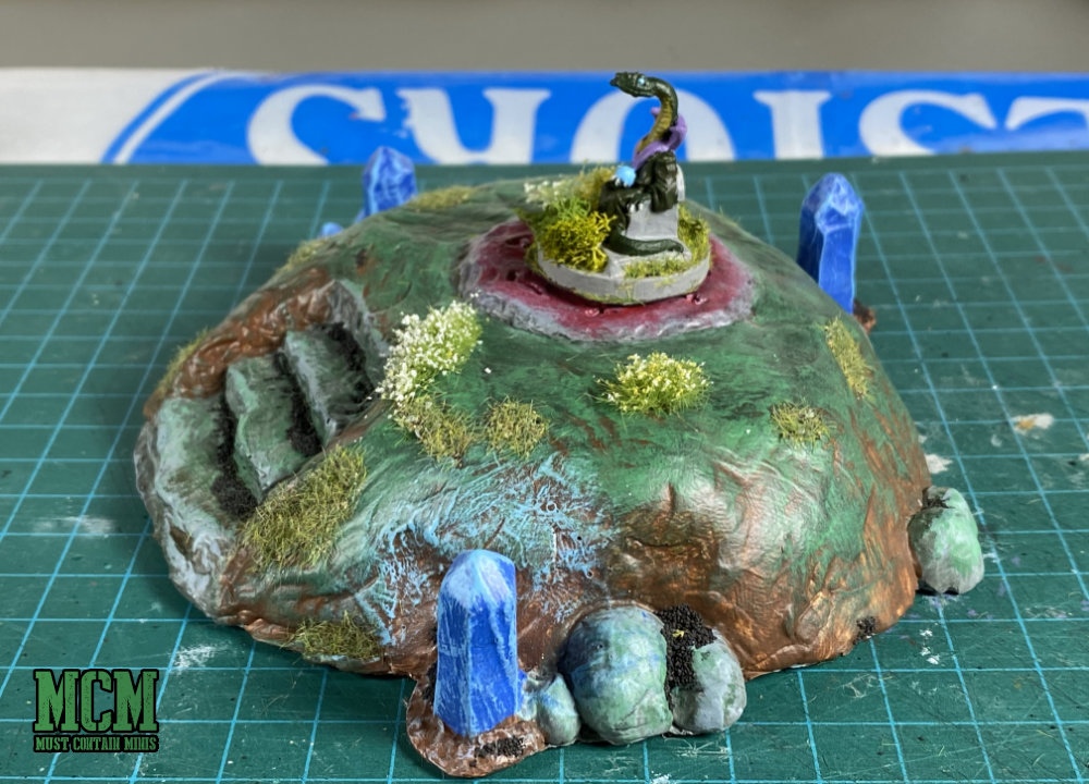 Anyone into Conan and the serpent king? 32mm Cthulhu line miniature on a magical teleport stone