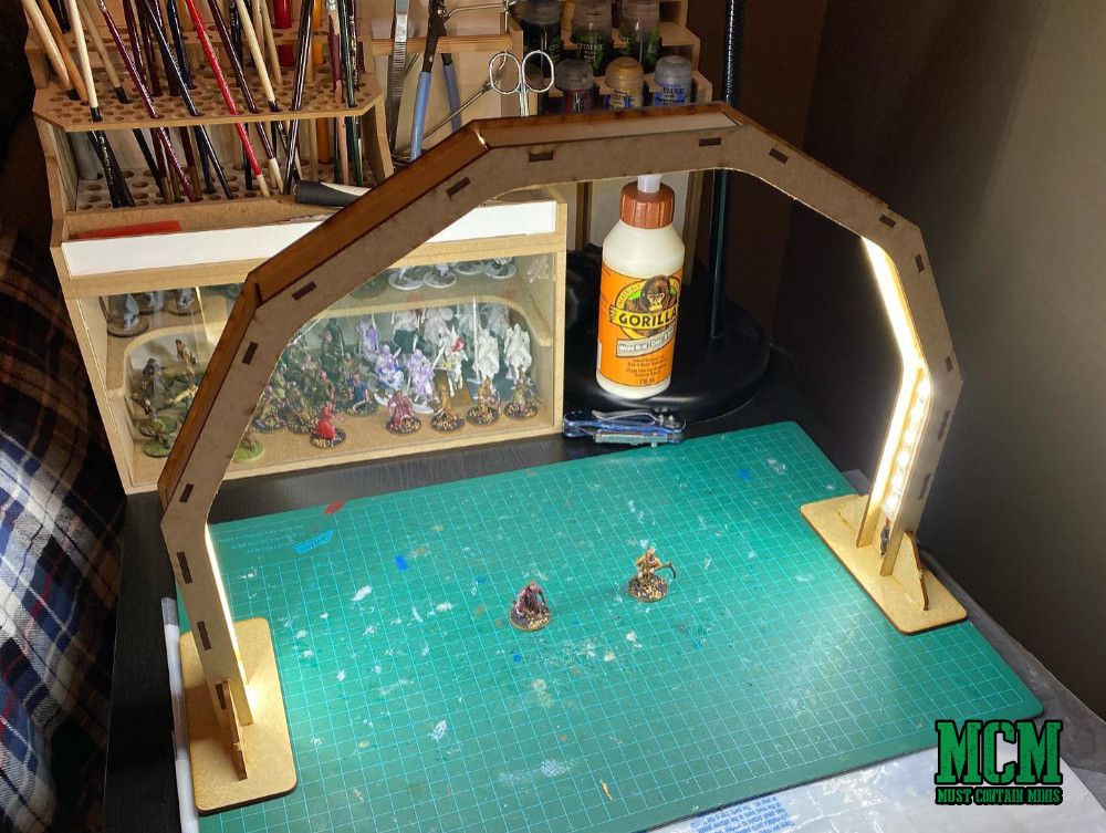 Top 5 Gift Ideas for Miniature Wargamers - An LED Workbench Light