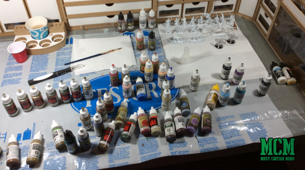 There is no such thing as too many paints for a miniatures gamer.