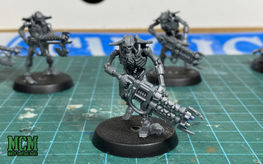 Another Necron Warrior, but with a bigger gun