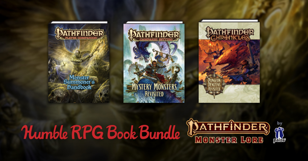 Humble Book Bundle: Pathfinder Tales by Paizo