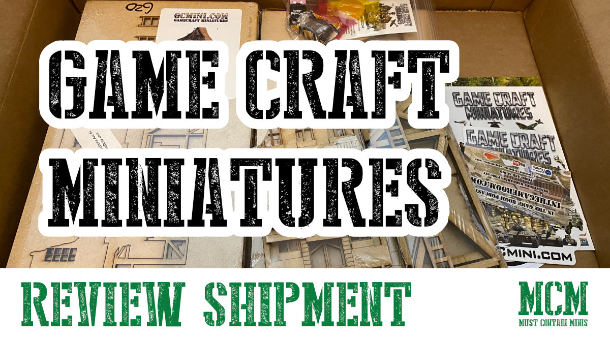 Read more about the article GameCraft Miniatures – Company Profile and Review Shipment