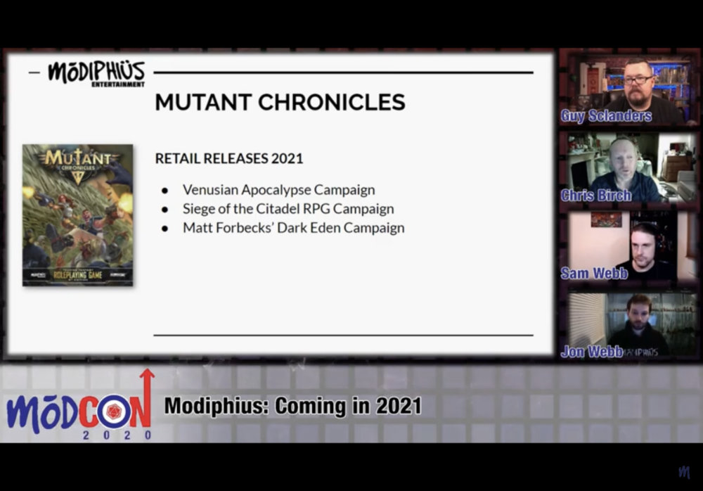 2021 Mutant Chronicles releases