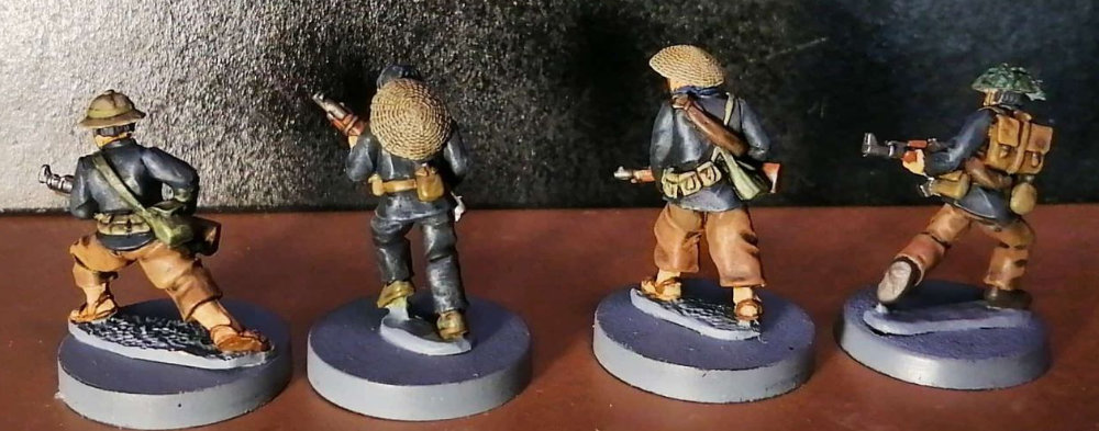 28mm Vietcong Miniatures for historical and sci-fi wargaming