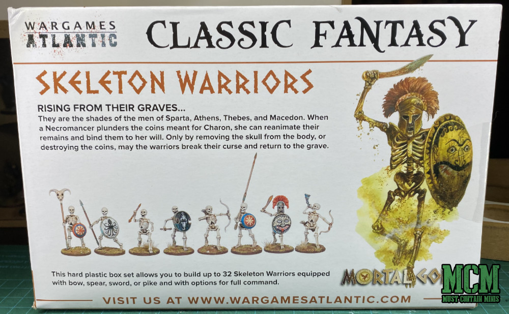 Back of the box artwork