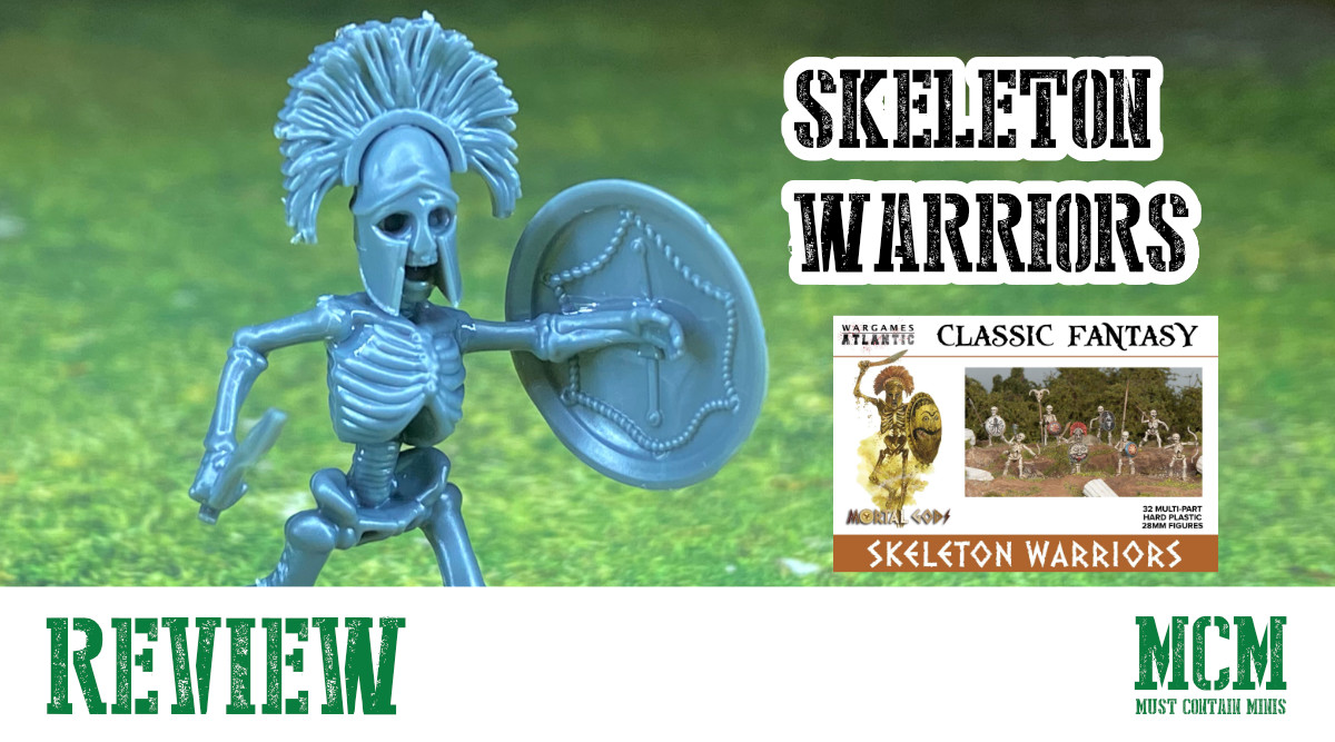 Read more about the article Review of 28mm Wargames Atlantic Skeleton Warriors
