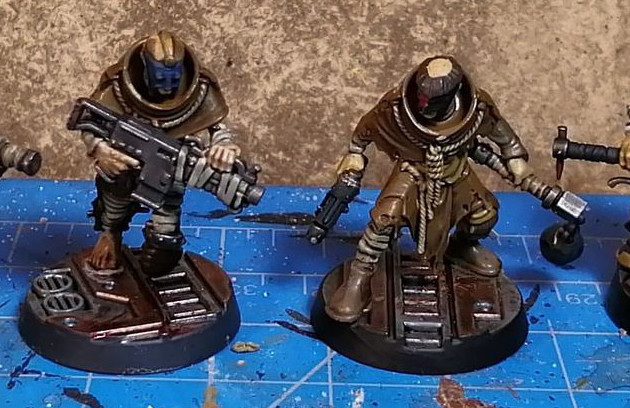 Necromunda Miniatures - House Cawdor Gang 