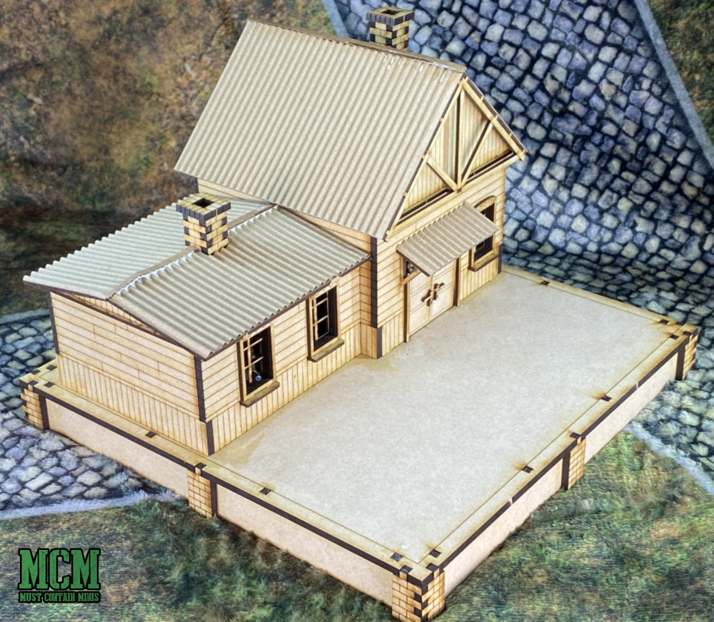 28mm train station review for Bolt Action and other WW2 games.