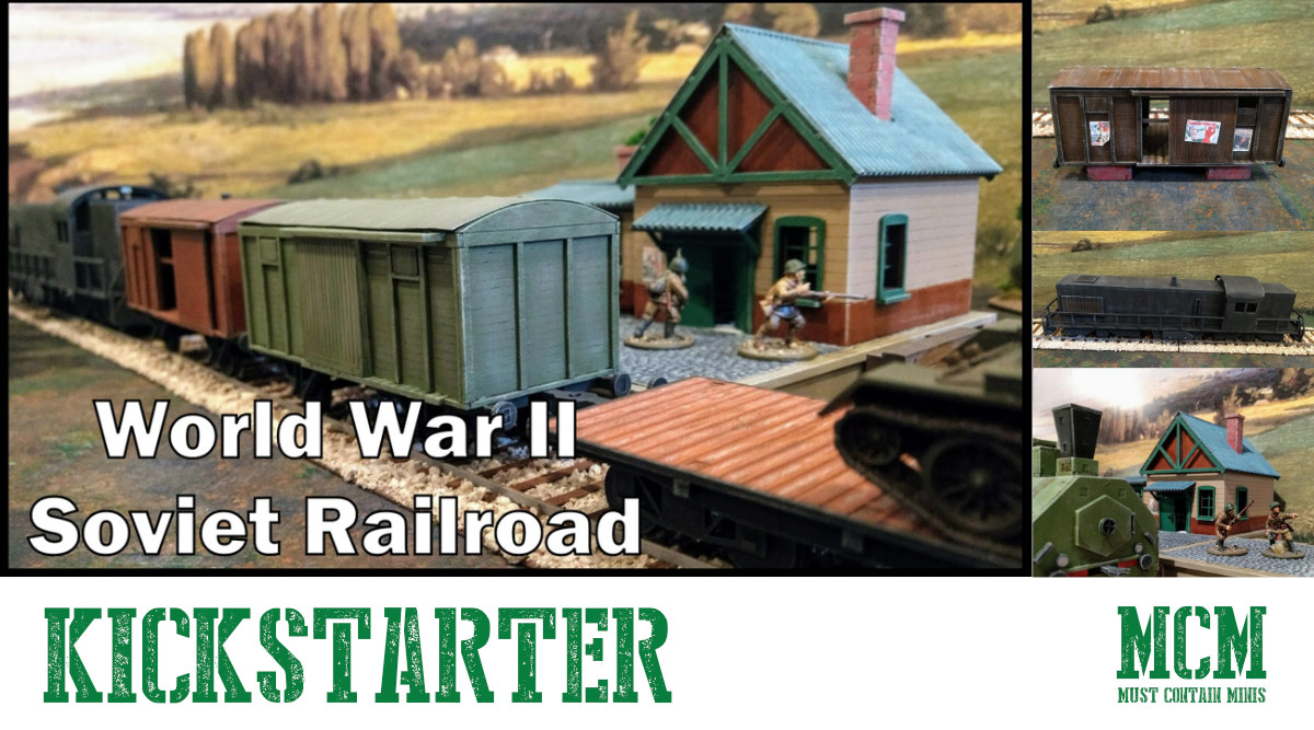 You are currently viewing Kickstarter Announcement – WW2 Soviet Railroad