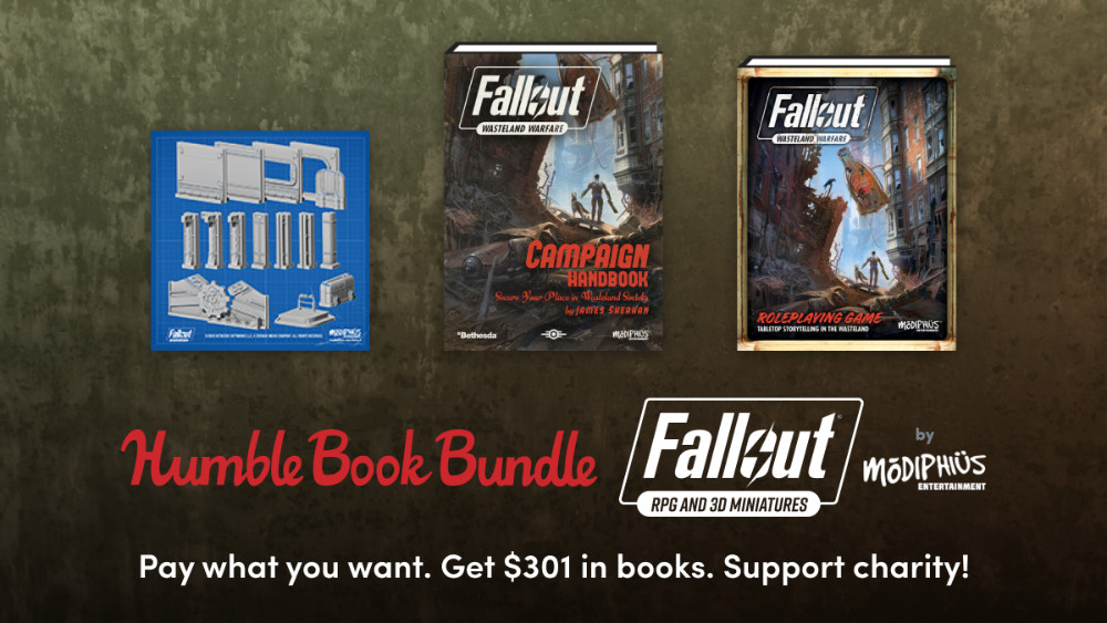 Huge Sales at Humble Bundle - Sale on Fallout the Miniatures Game. STL files and PDFs
