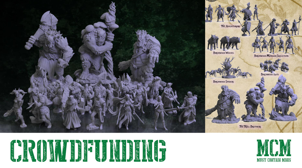 You are currently viewing 3D Printable Fantasy Terrain & Miniatures – Birchwood Vale