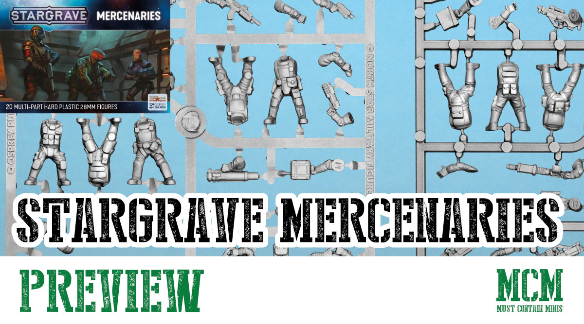 Read more about the article Stargrave Mercenaries Miniatures Preview
