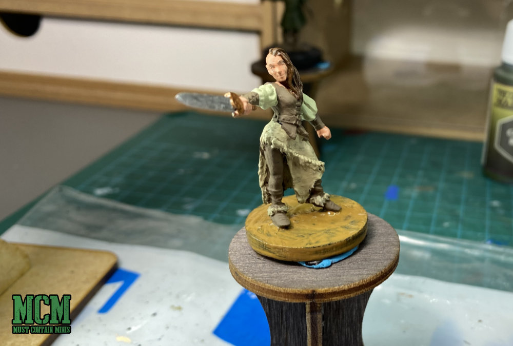 A WIP picture of a Westfalia Miniature for D&D 5E