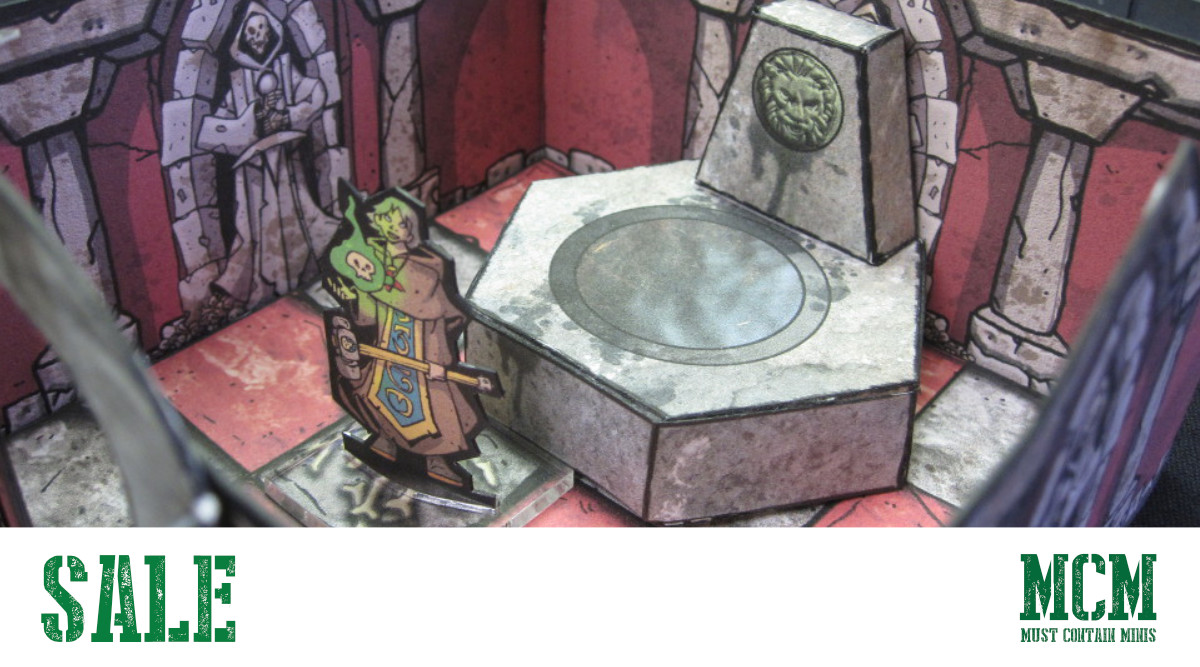 You are currently viewing Enjoy Affordable Dungeon Delving with Okumarts – Papercraft Terrain & Minis