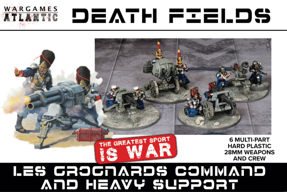 Wargames Atlantic Heavy Weapons Teams to proxy as imperial Guard