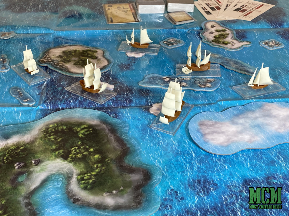 tabletop battles with scale model ships - miniatures games