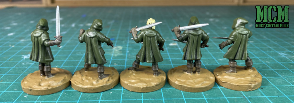 Oathmark Light Elf Infantry Back