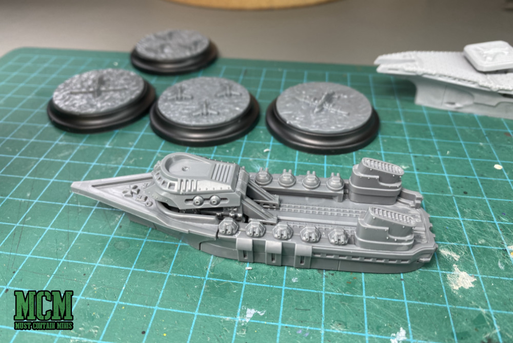 Changing out the load out of an imperial ship in Dystopian Wars