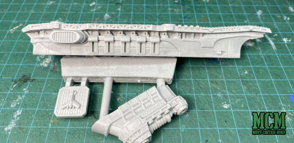 Resin Carrier Parts - Dystopian Wars