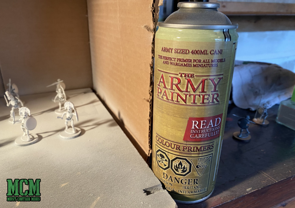 Make sure to read the directions of the primer when you use it to prime your miniatures. 