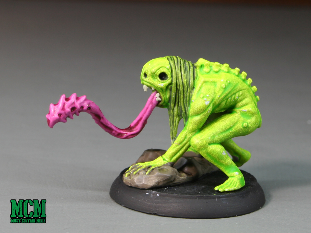 Painted Akaname Miniature for Forbidden Fortress Board Game