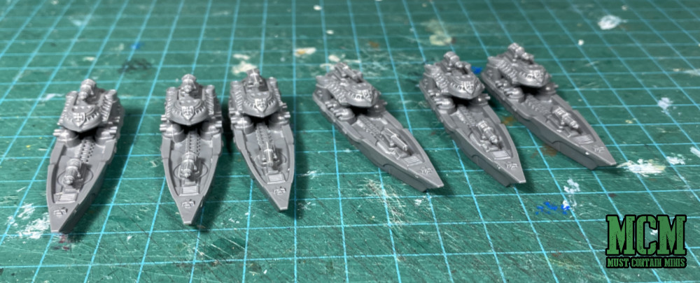 Dystopian Wars Imperium Destroyers