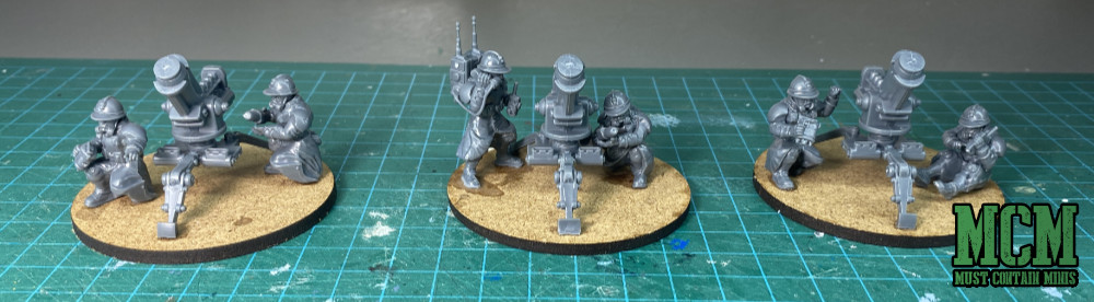 Proxy Mortar Teams for Warhammer 40K - Imperial Guard 