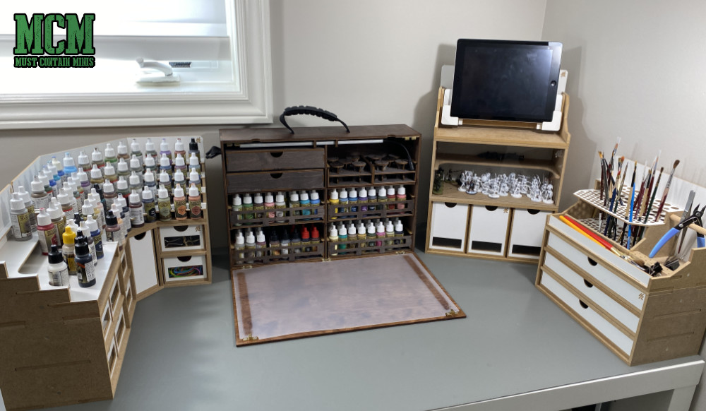 The Army Painter Paints Take Over MCM Desk - Must Contain Minis