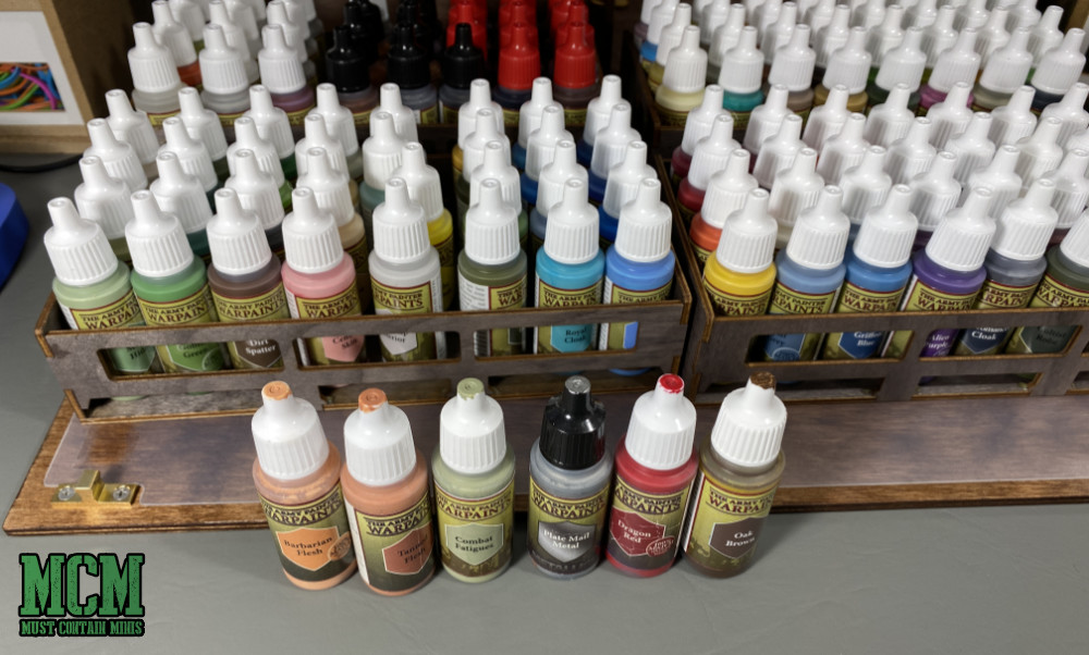 The Army Painter Paints Take Over MCM Desk - Must Contain Minis