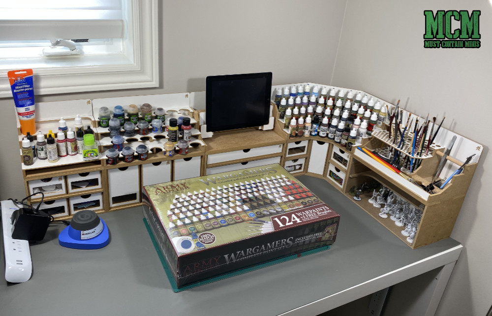 Finally own a paint station worth sharing. : r/minipainting