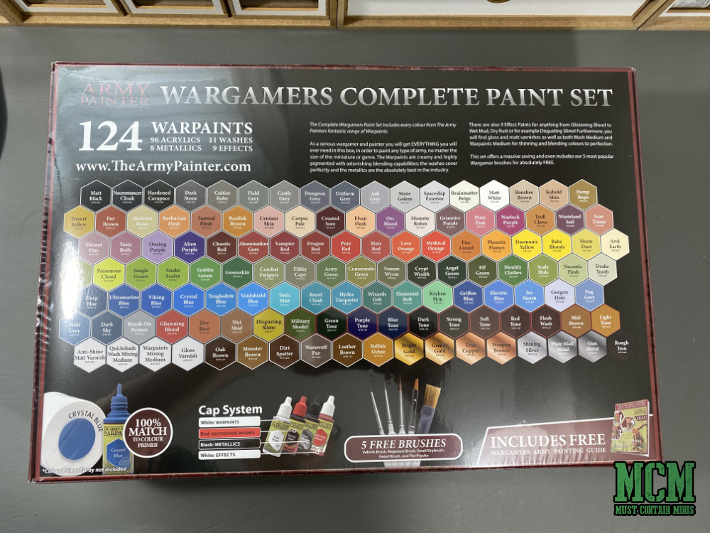 Warpaints Mega Paint Set 2017, Accessories