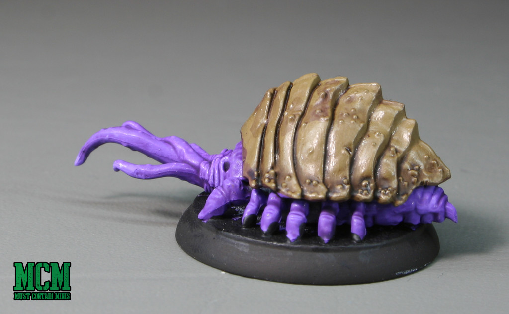 A painted miniature from the Shadows of Brimstone: Forbidden Fortress Kickstarter project