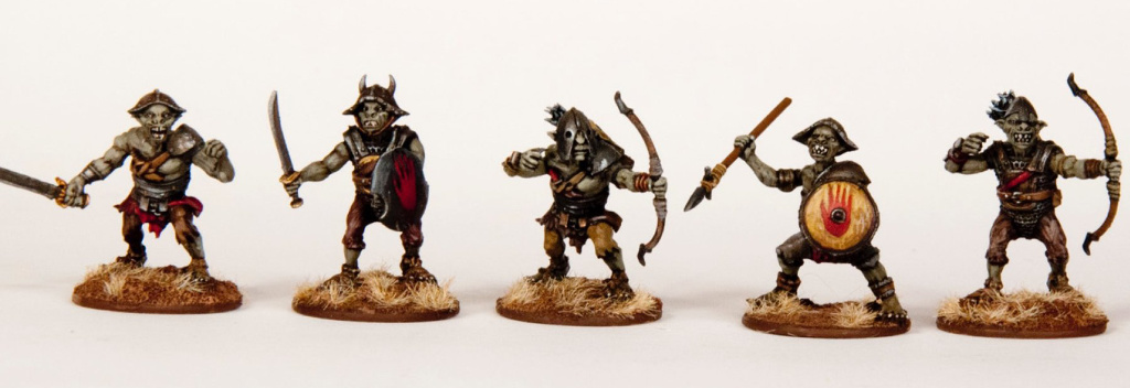 28mm Goblins for fantasy wargaming