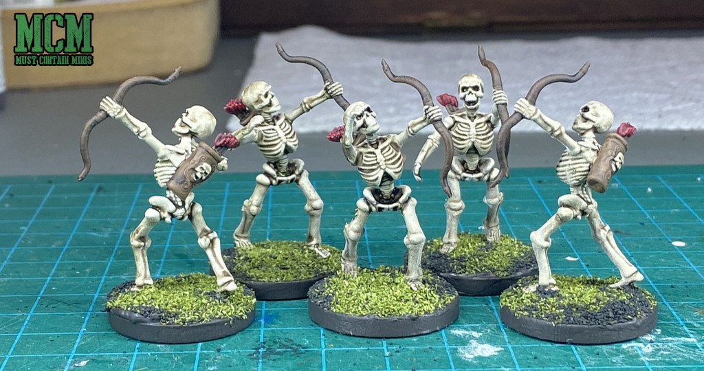 How to Paint 28mm Skeletons Must Contain Minis