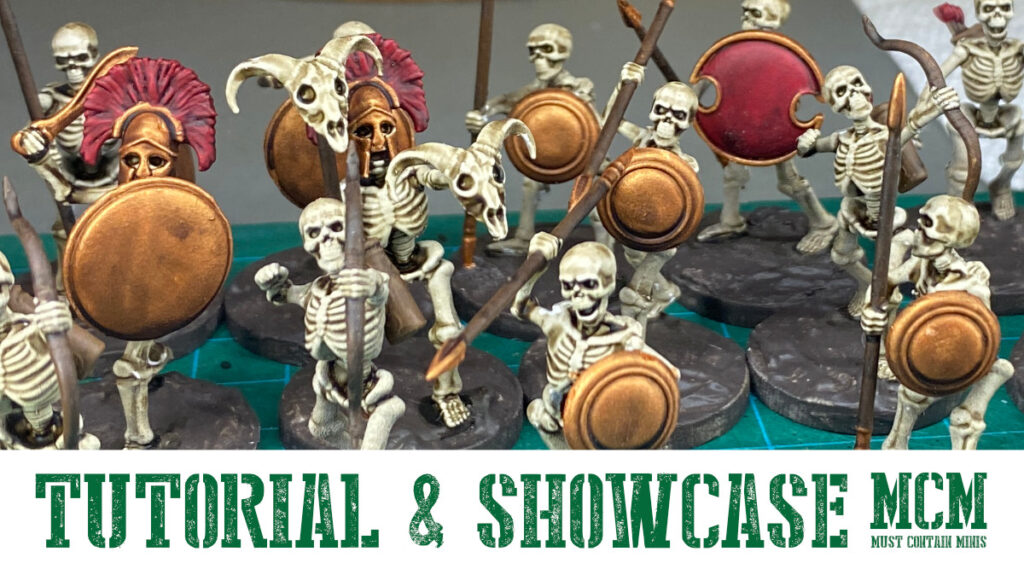 How to Paint 28mm Skeletons