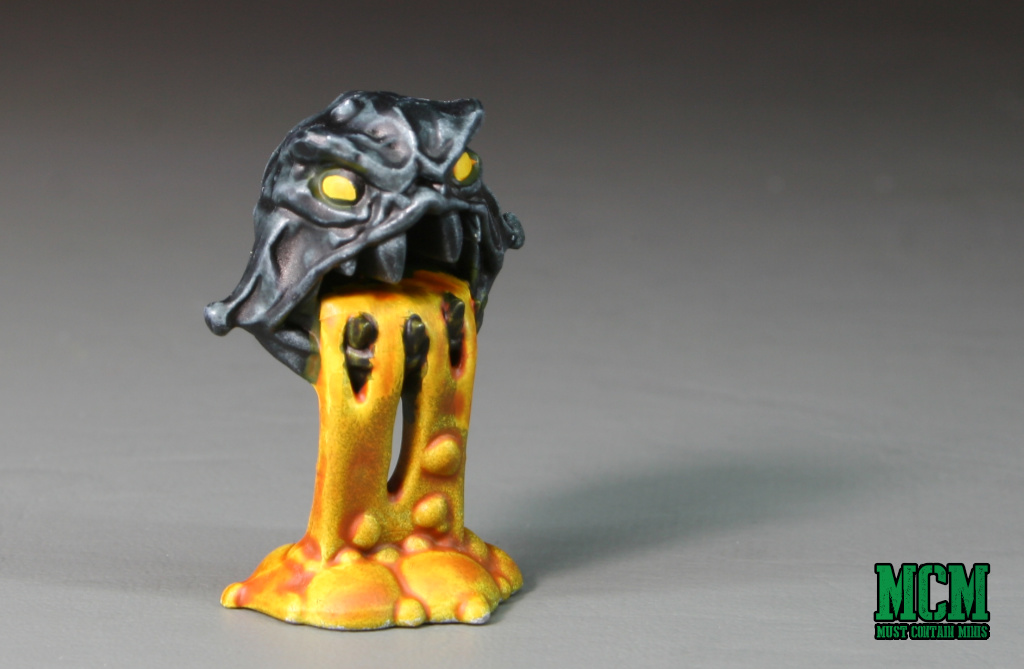 What an awesome mini. A Magma Fiend from Shadows of Brimstone: Forbidden Fortress.