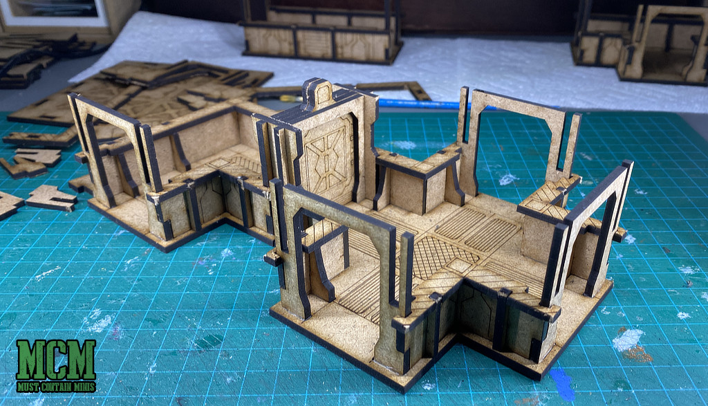 Connected rooms - GRID 3D Modular Terrain