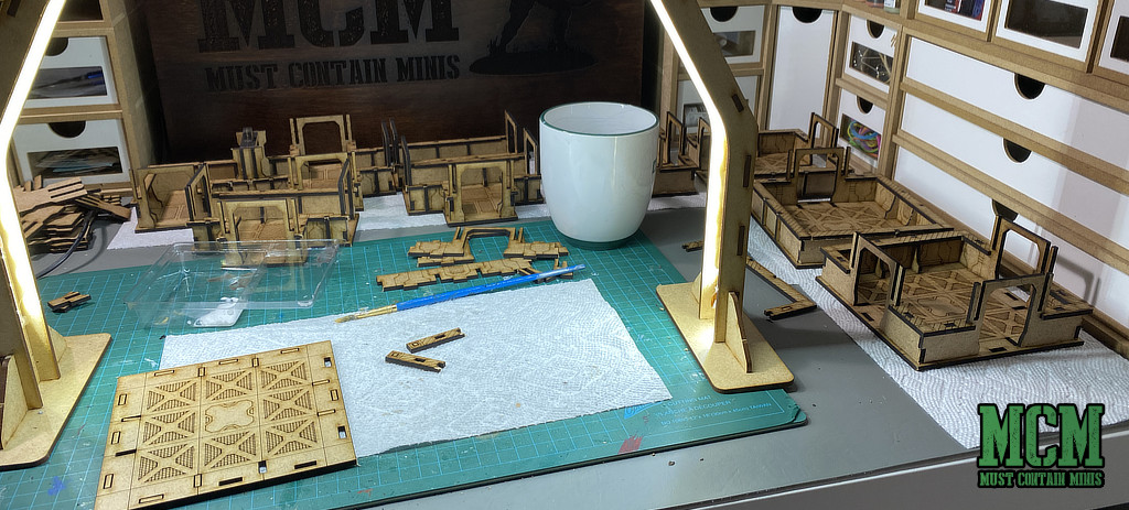 Building Sci-Fi MDF terrain