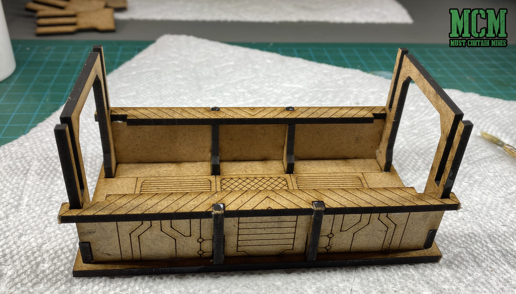 GRID 3D Modular Terrain Hallway