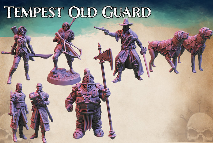 Some old Guard Miniatures