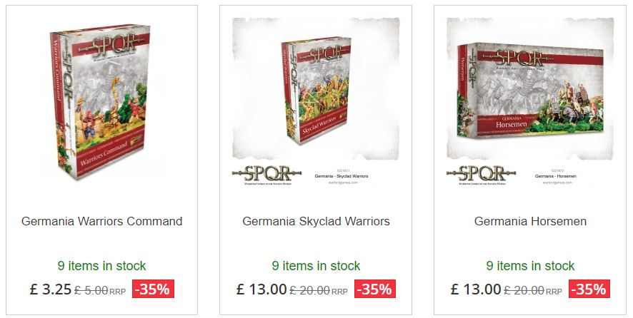 Warlord Games Sale - 35% off